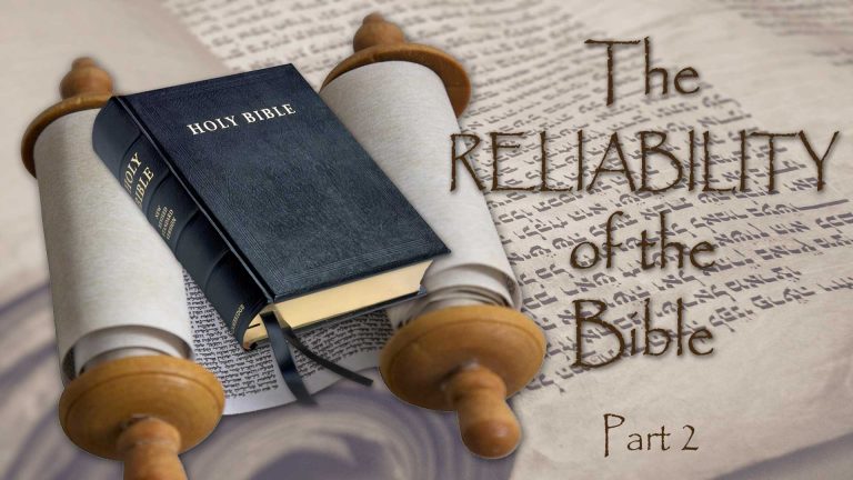 NGMC — The Reliability of the Bible