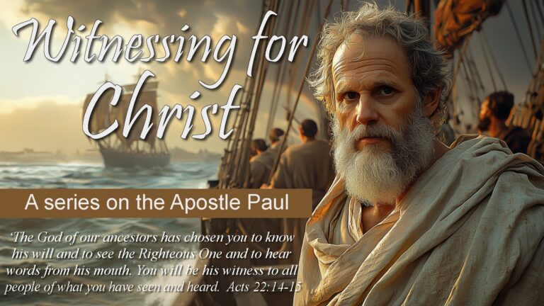 Witnessing for Christ