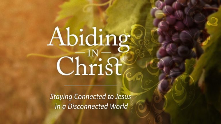 Connected to Jesus in a Disconnected World